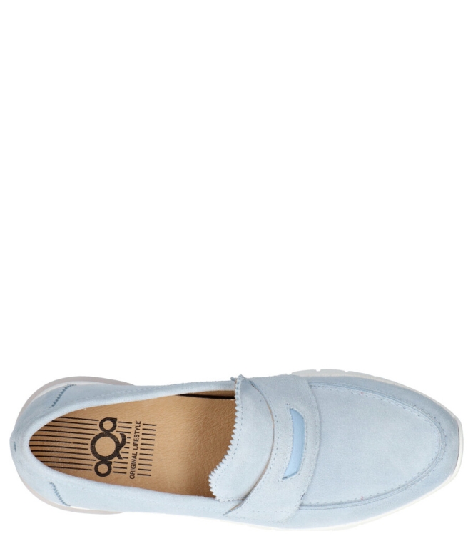 Aqa instapper <span>A8318 A76A40</span> A8318 A76A40 blauw - www.bremmerschoenen.pro - Bremmer Schoenen