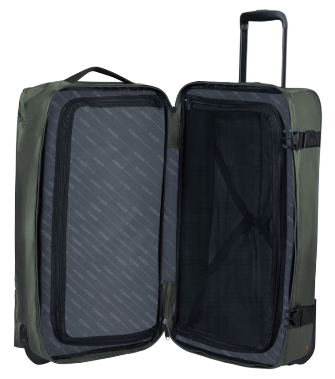 American Tourister AT reistas met wielen <span>143164 3457 Urban Track Duffle M</span> Dark Khaki AT reistas met wielen <span>143164 3457 Urban Track Duffle M</span> 143164 3457 Urban Track Duffle M groen - www.bremmerschoenen.pro - Bremmer Schoenen