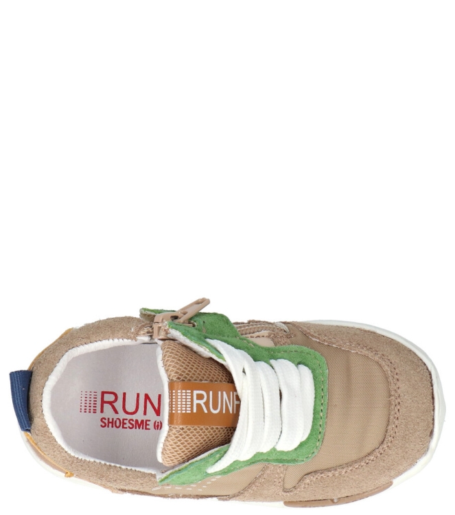 Shoesme Shoesme sneaker <span>RF23S049-D</span> brown beige green Shoesme sneaker <span>RF23S049-D</span> RF23S049-D groen - www.bremmerschoenen.pro - Bremmer Schoenen