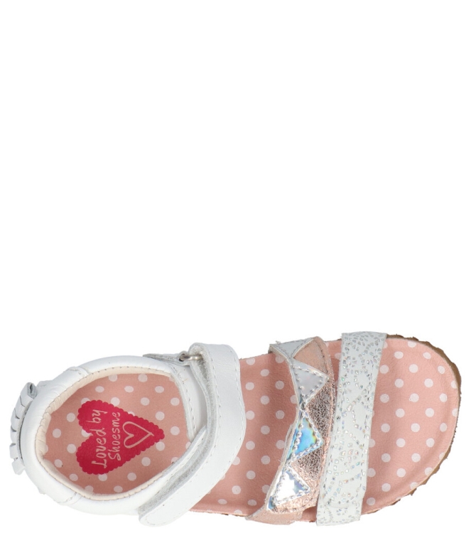 Shoesme sandaal <span>BI21S080-D</span> BI21S080-D wit - www.bremmerschoenen.pro - Bremmer Schoenen