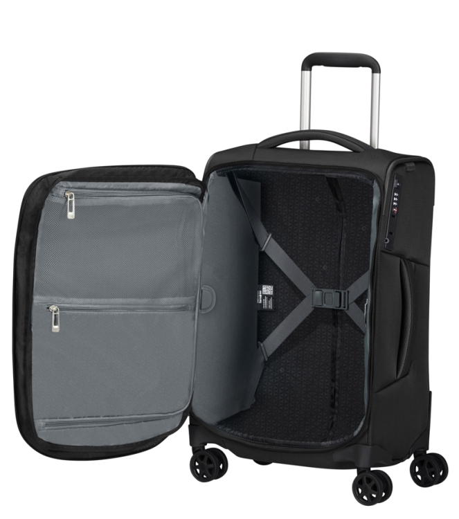 Samsonite Trolley <span>143325 7416 Respark Spinner 55</span> 143325 7416 Respark Spinner 55 zwart - www.bremmerschoenen.pro - Bremmer Schoenen
