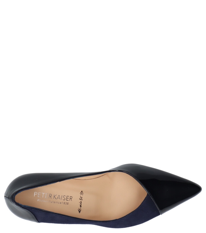 Peter Kaiser Peter Kaiser pump <span>34359 345 Aloisa</span> 345 notte lack suede Peter Kaiser pump <span>34359 345 Aloisa</span> 34359 345 Aloisa blauw - www.bremmerschoenen.pro - Bremmer Schoenen