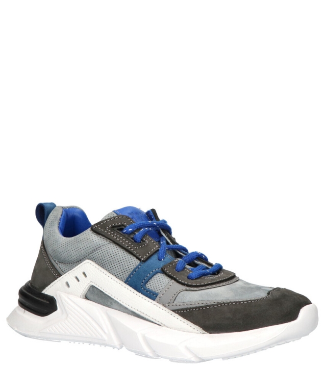 Track style sneaker <span>323340 484 Ruben Race</span> 323340 484 Ruben Race grijs - www.bremmerschoenen.pro - Bremmer Schoenen