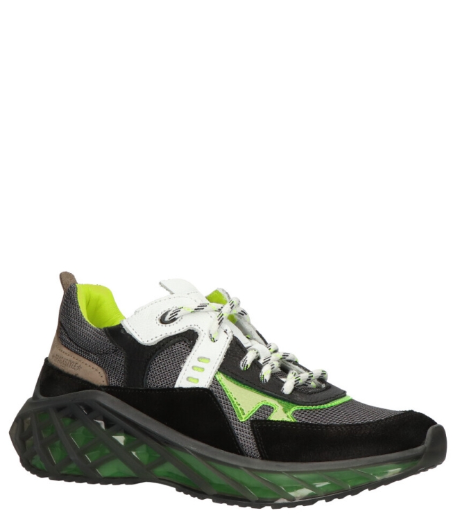 Track style sneaker <span>323390 488 David Dijk</span> 323390 488 David Dijk zwart - www.bremmerschoenen.pro - Bremmer Schoenen