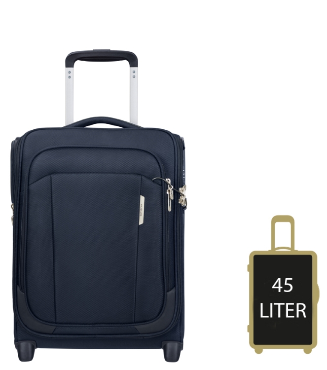 Samsonite Samsonite handbagage <span>143311 1549 Respark Upright 45</span> MIDNIGHT BLUE Samsonite handbagage <span>143311 1549 Respark Upright 45</span> 143311 1549 Respark Upright 45 blauw - www.bremmerschoenen.pro - Bremmer Schoenen