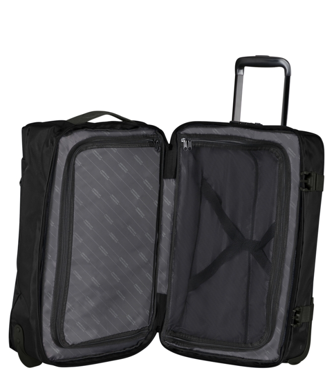 American Tourister AT reistas met wielen <span>143163 0423 Urban Track Duffle S</span> Asphalt Black AT reistas met wielen <span>143163 0423 Urban Track Duffle S</span> 143163 0423 Urban Track Duffle S zwart - www.bremmerschoenen.pro - Bremmer Schoenen