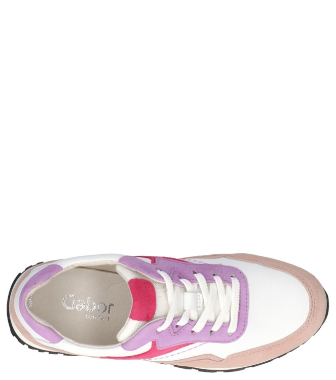 Gabor Gabor sneaker <span>26.366.62</span> 62 weis/rosa/flieder k Gabor sneaker <span>26.366.62</span> 26.366.62 meerkleurig - www.bremmerschoenen.pro - Bremmer Schoenen