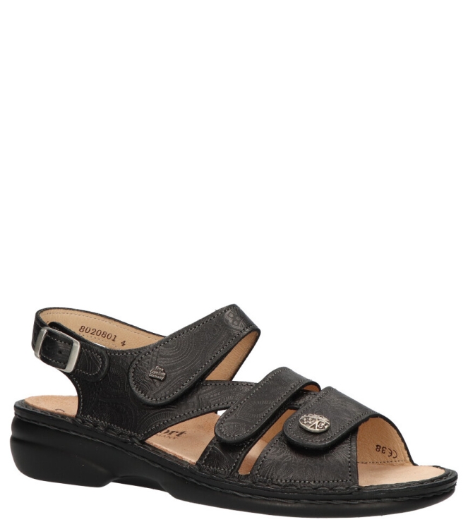Finn Comfort sandaal <span>2562 760099 Gomera</span> 2562 760099 Gomera zwart - www.bremmerschoenen.pro - Bremmer Schoenen