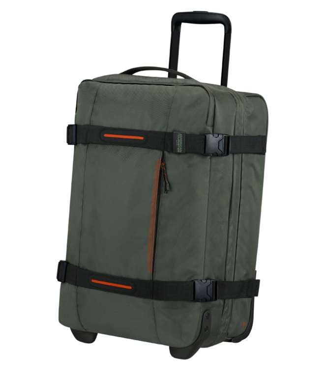 American Tourister AT reistas met wielen <span> 143163 3457 Urban Track Duffle S</span> DARK KHAKI AT reistas met wielen <span> 143163 3457 Urban Track Duffle S</span> 143163 3457 Urban Track Duffle S groen - www.bremmerschoenen.pro - Bremmer Schoenen