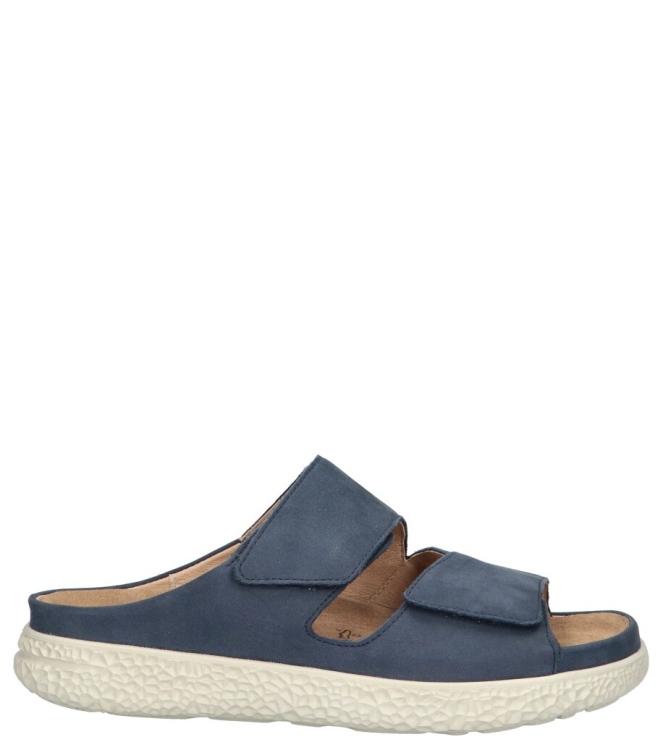 Hartjes slipper <span>122.1221 48/00 Groove</span> 122.1221 48/00 Groove blauw - www.bremmerschoenen.pro - Bremmer Schoenen