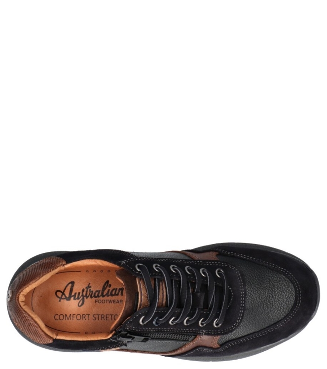 Australian Australian sneaker <span>15.1645.01 AEX Dakota</span> AEX black blue brown Australian sneaker <span>15.1645.01 AEX Dakota</span> 15.1645.01 AEX Dakota blauw - www.bremmerschoenen.pro - Bremmer Schoenen