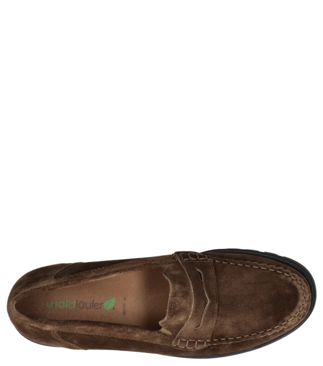 Waldlaufer instapper <span>723502 195 277 H-Serena</span> 723502 195 277 H-Serena bruin - www.bremmerschoenen.pro - Bremmer Schoenen