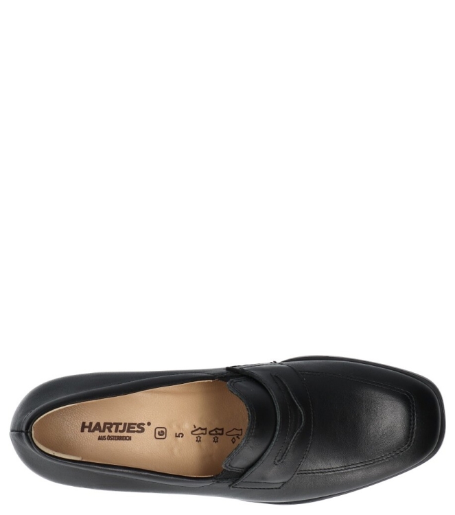 Hartjes instapper <span>162.1902 01/00 10 Blues</span> 162.1902 01/00 10 Blues zwart - www.bremmerschoenen.pro - Bremmer Schoenen