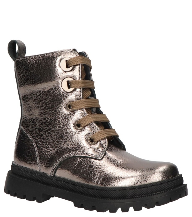 Shoesme veterboot <span>NT23W007-C</span> NT23W007-C zilver - www.bremmerschoenen.pro - Bremmer Schoenen