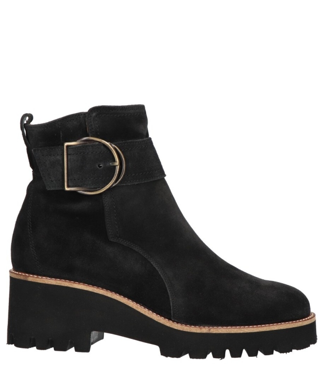 Paul Green Paul Green enkellaars <span>9763 104</span> 104 soft suede black Paul Green enkellaars <span>9763 104</span> 9763 104 zwart - www.bremmerschoenen.pro - Bremmer Schoenen