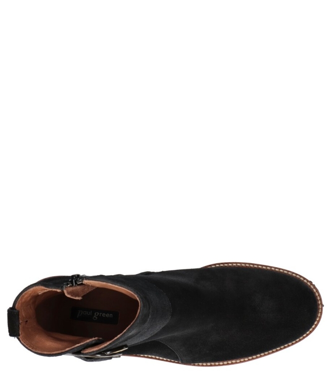 Paul Green Paul Green enkellaars <span>9763 104</span> 104 soft suede black Paul Green enkellaars <span>9763 104</span> 9763 104 zwart - www.bremmerschoenen.pro - Bremmer Schoenen