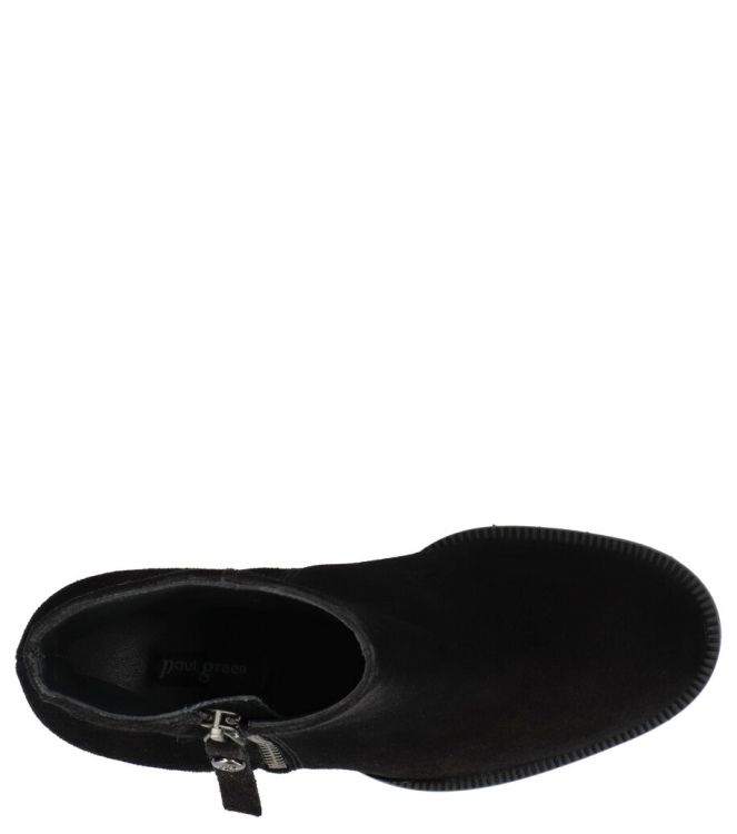 Paul Green Paul Green enkellaars <span>8054 014</span> 014 soft suede black Paul Green enkellaars <span>8054 014</span> 8054 014 zwart - www.bremmerschoenen.pro - Bremmer Schoenen