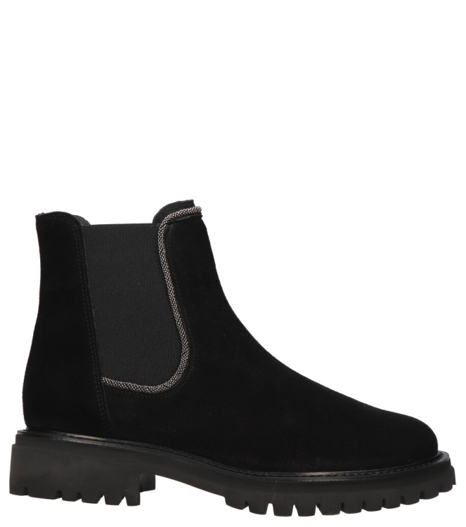 Paul Green Paul Green enkellaars <span>8108 004</span> 004 soft suede black Paul Green enkellaars <span>8108 004</span> 8108 004 zwart - www.bremmerschoenen.pro - Bremmer Schoenen