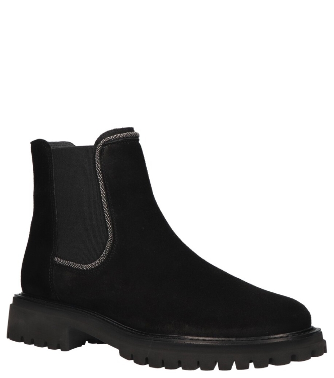 Paul Green Paul Green enkellaars <span>8108 004</span> 004 soft suede black Paul Green enkellaars <span>8108 004</span> 8108 004 zwart - www.bremmerschoenen.pro - Bremmer Schoenen