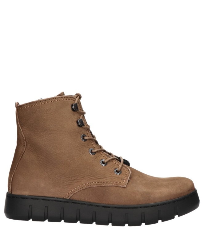 Wolky Wolky veterboot <span>0237710 155 New wave</span> 155 Dark-taupe Wolky veterboot <span>0237710 155 New wave</span> 0237710 155 New wave bruin - www.bremmerschoenen.pro - Bremmer Schoenen