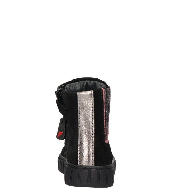 Jochie-Freaks sneaker <span>JF-23162 200 Brune</span> JF-23162 200 Brune zwart - www.bremmerschoenen.pro - Bremmer Schoenen