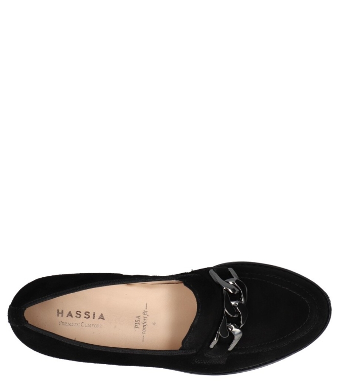 Hassia instapper <span>301578 0100 Pisa</span> 301578 0100 Pisa zwart - www.bremmerschoenen.pro - Bremmer Schoenen