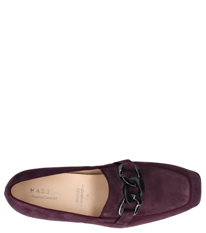 Hassia instapper <span>300846 8100 Napoli</span> 300846 8100 Napoli paars - www.bremmerschoenen.pro - Bremmer Schoenen