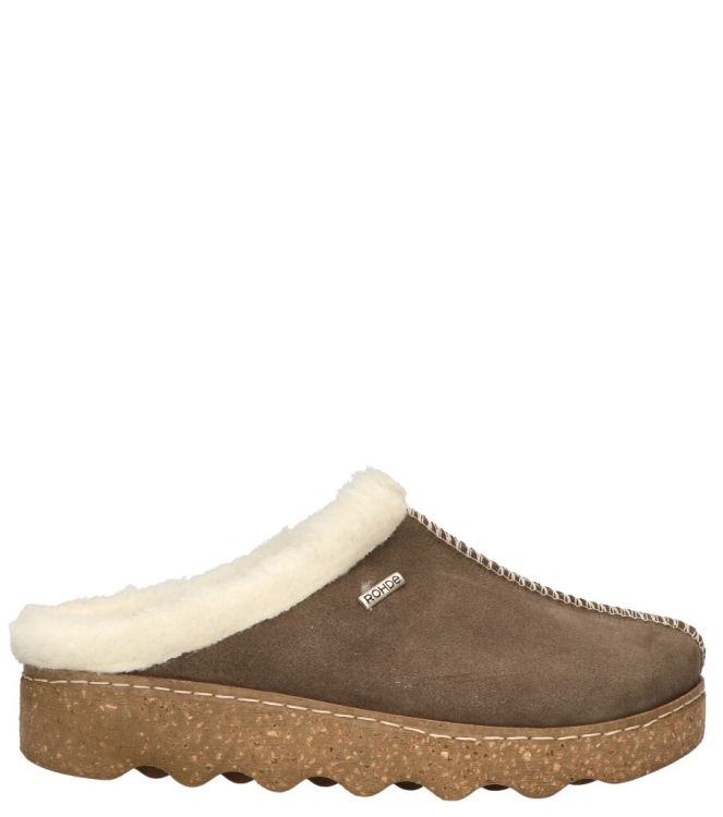 Rohde pantoffel <span>6125 77</span> 6125 77 bruin - www.bremmerschoenen.pro - Bremmer Schoenen