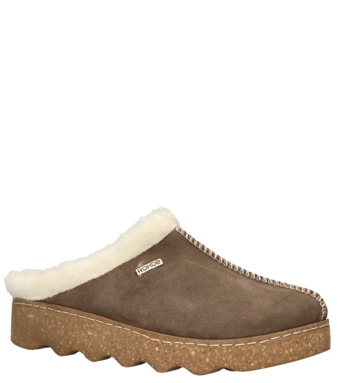 Rohde pantoffel <span>6125 77</span> 6125 77 bruin - www.bremmerschoenen.pro - Bremmer Schoenen