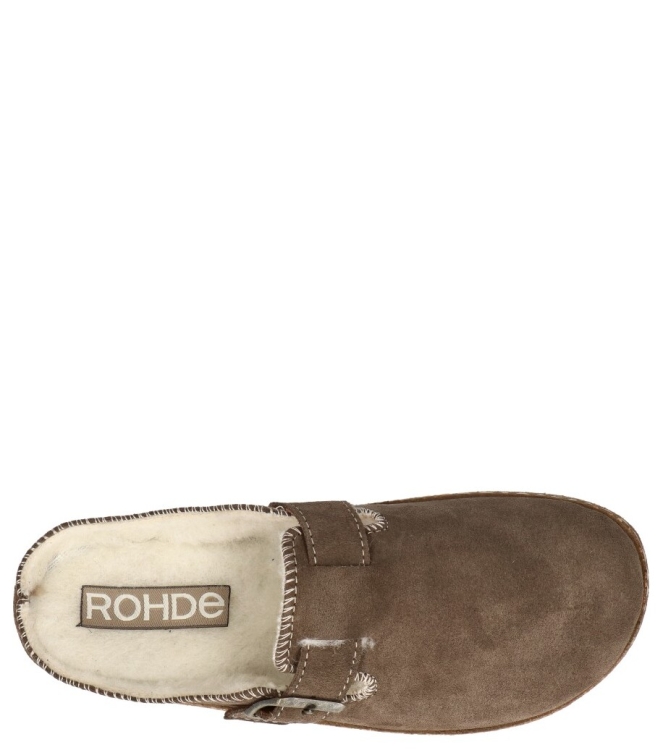 Rohde Rohde pantoffel <span>6123 77</span> 77 earth Rohde pantoffel <span>6123 77</span> 6123 77 bruin - www.bremmerschoenen.pro - Bremmer Schoenen