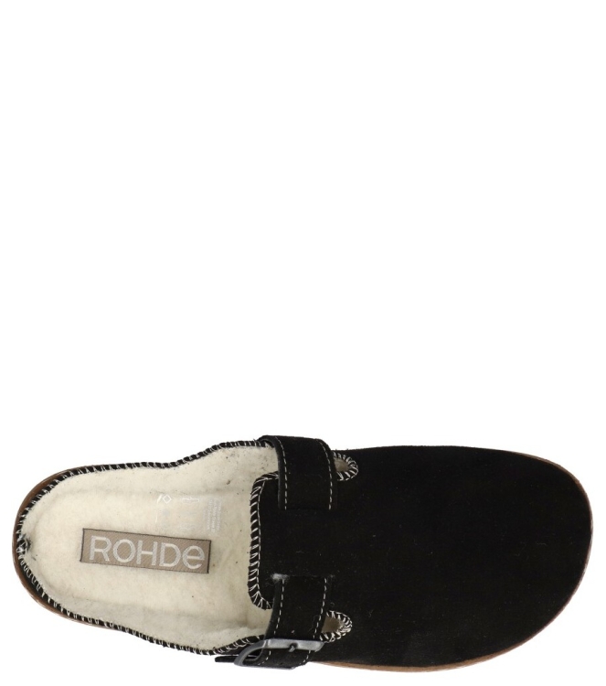 Rohde Rohde pantoffel <span>6123 90</span> 90 schwarz Rohde pantoffel <span>6123 90</span> 6123 90 zwart - www.bremmerschoenen.pro - Bremmer Schoenen