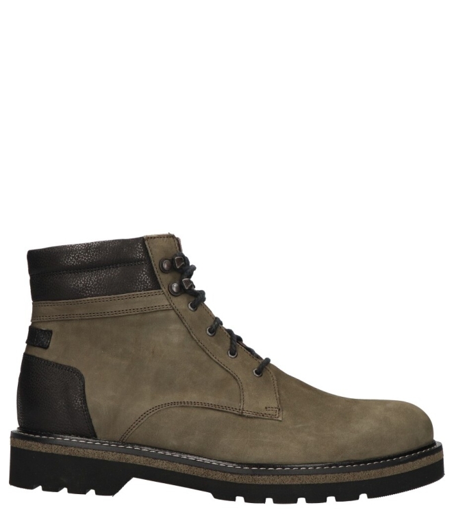 Gijs veterboot <span>2125 018 0760</span> 2125 018 0760 groen - www.bremmerschoenen.pro - Bremmer Schoenen