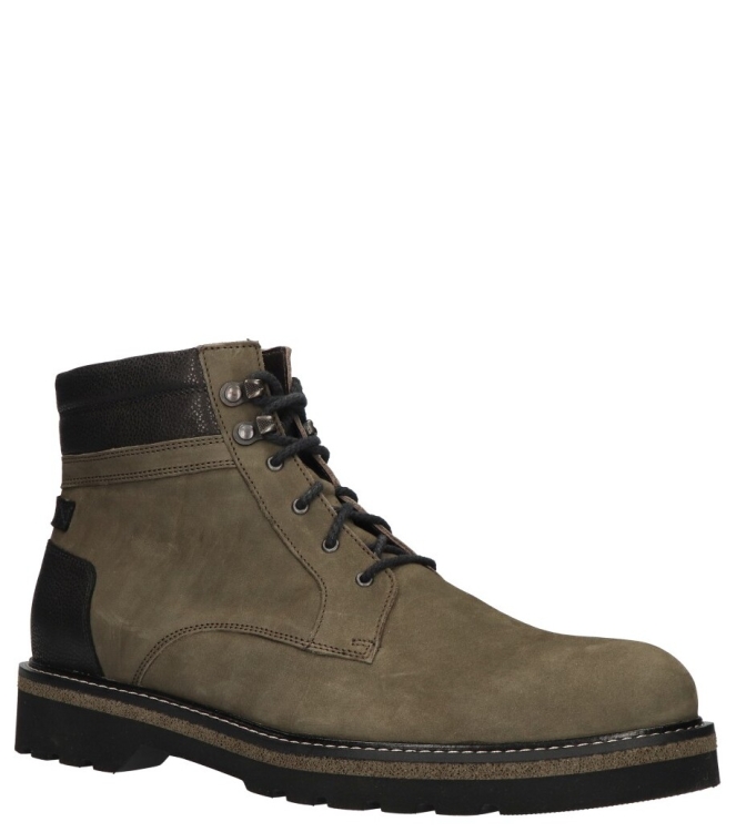 Gijs veterboot <span>2125 018 0760</span> 2125 018 0760 groen - www.bremmerschoenen.pro - Bremmer Schoenen