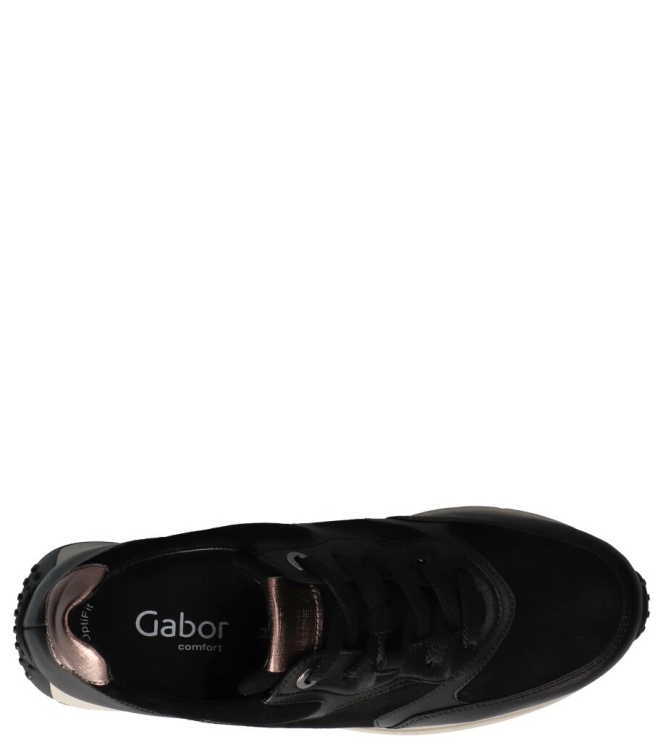 Gabor Gabor sneaker <span>36.426.67</span> 67 schw/anthr/bronce Gabor sneaker <span>36.426.67</span> 36.426.67 zwart - www.bremmerschoenen.pro - Bremmer Schoenen