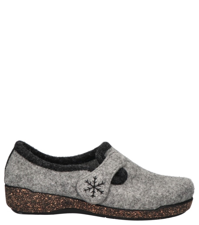 Fischer Fischer pantoffel <span>205620 666</span> 666 grau Fischer pantoffel <span>205620 666</span> 205620 666 grijs - www.bremmerschoenen.pro - Bremmer Schoenen
