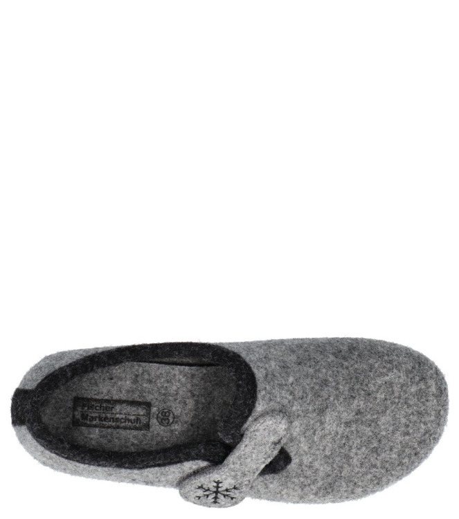 Fischer Fischer pantoffel <span>205620 666</span> 666 grau Fischer pantoffel <span>205620 666</span> 205620 666 grijs - www.bremmerschoenen.pro - Bremmer Schoenen