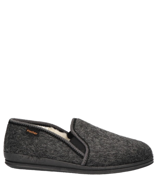 Fischer Fischer pantoffel <span>2610 82</span> 82 anthrazit Fischer pantoffel <span>2610 82</span> 2610 82 grijs - www.bremmerschoenen.pro - Bremmer Schoenen