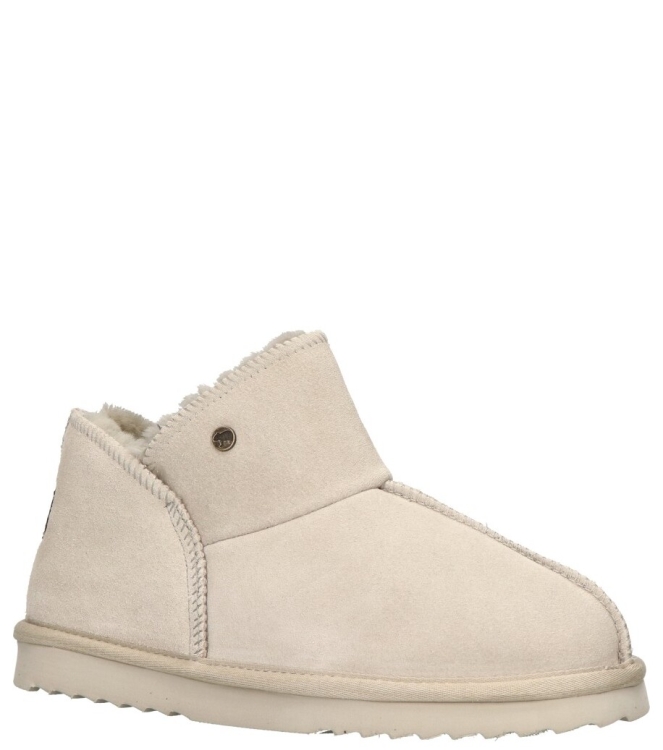Warmbat pantoffel <span>Willow women WLW321083 Cement</span> Willow women WLW321083 Cement grijs - www.bremmerschoenen.pro - Bremmer Schoenen