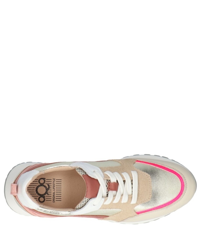 Aqa Aqa sneaker <span>A8537 A13D84</span> A13D84 Velvet unbleached/ gaucho Aqa sneaker <span>A8537 A13D84</span> A8537 A13D84 meerkleurig - www.bremmerschoenen.pro - Bremmer Schoenen