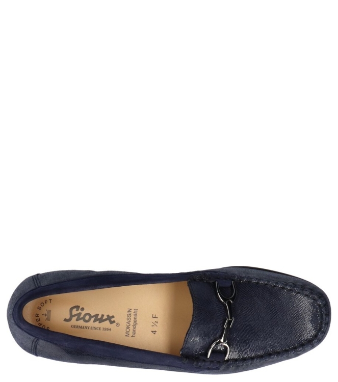 Sioux instapper <span>40070 Cortizia 735</span> 40070 Cortizia 735 blauw - www.bremmerschoenen.pro - Bremmer Schoenen