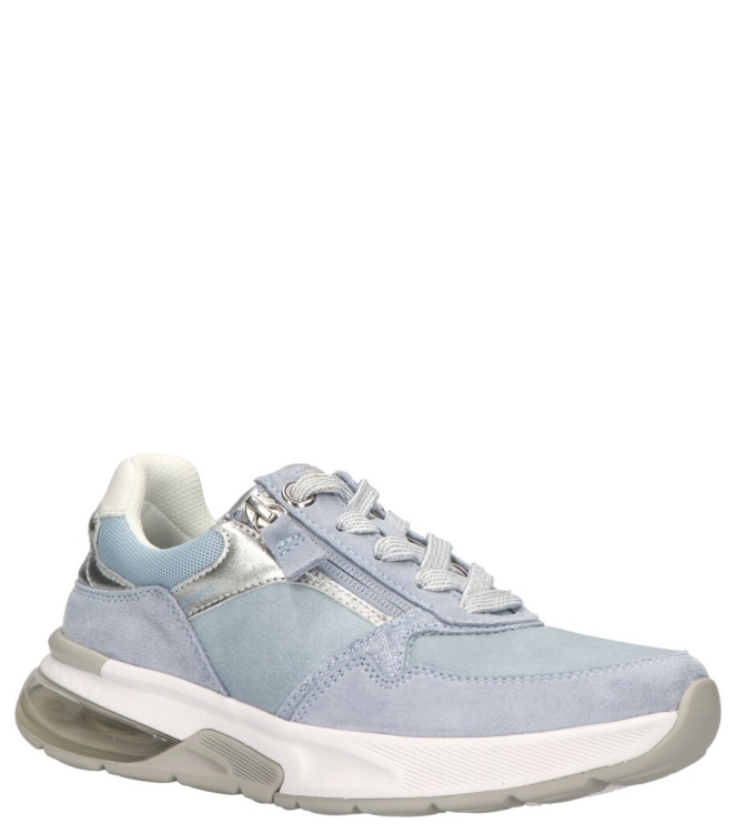 Gabor Gabor sneaker <span>46.847.36</span> 36 lagune/silber/weiss Gabor sneaker <span>46.847.36</span> 46.847.36 blauw - www.bremmerschoenen.pro - Bremmer Schoenen