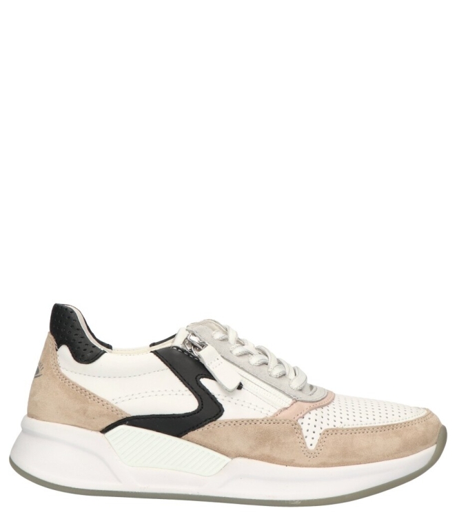 Gabor sneaker <span>46.957.55</span> 46.957.55 beige - www.bremmerschoenen.pro - Bremmer Schoenen