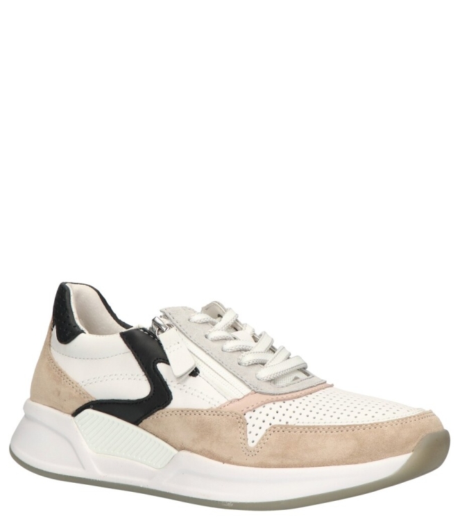 Gabor sneaker <span>46.957.55</span> 46.957.55 beige - www.bremmerschoenen.pro - Bremmer Schoenen
