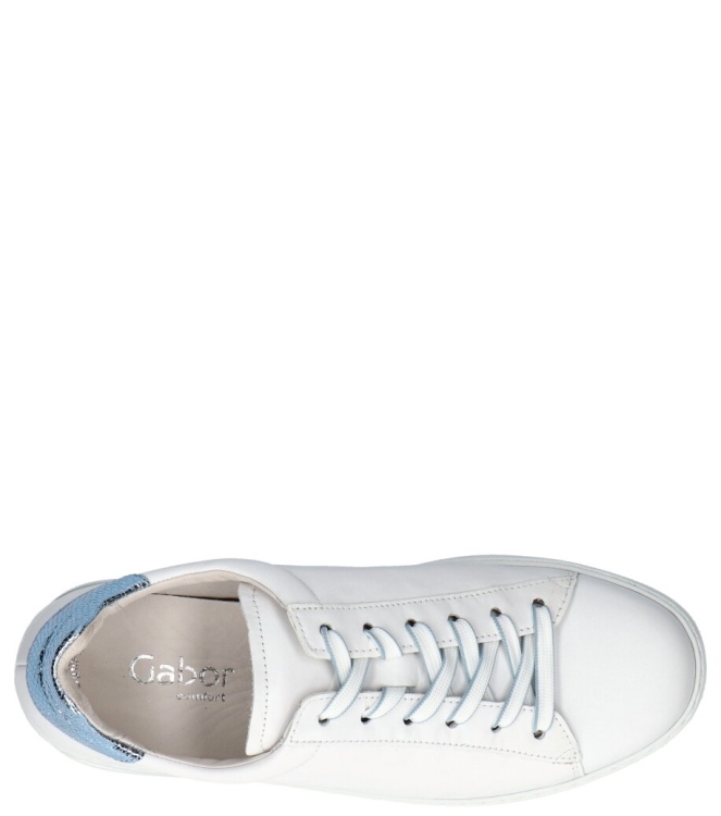 Gabor Gabor sneaker <span>46.395.52</span> 52 weiss/azur Gabor sneaker <span>46.395.52</span> 46.395.52 wit - www.bremmerschoenen.pro - Bremmer Schoenen