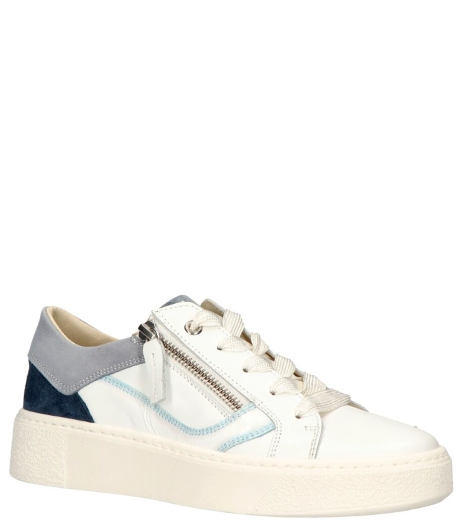 DL-Sport DL-Sport sneaker <span>6210 versione 02</span> Vitello Bianco/ Velour Blue DL-Sport sneaker <span>6210 versione 02</span> 6210 versione 02 wit - www.bremmerschoenen.pro - Bremmer Schoenen