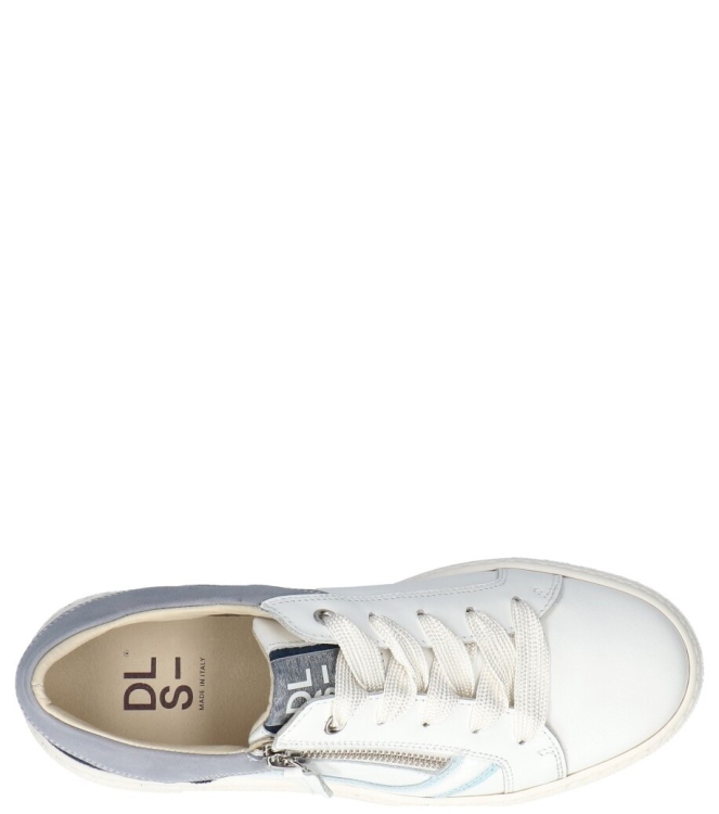 DL-Sport DL-Sport sneaker <span>6210 versione 02</span> Vitello Bianco/ Velour Blue DL-Sport sneaker <span>6210 versione 02</span> 6210 versione 02 wit - www.bremmerschoenen.pro - Bremmer Schoenen