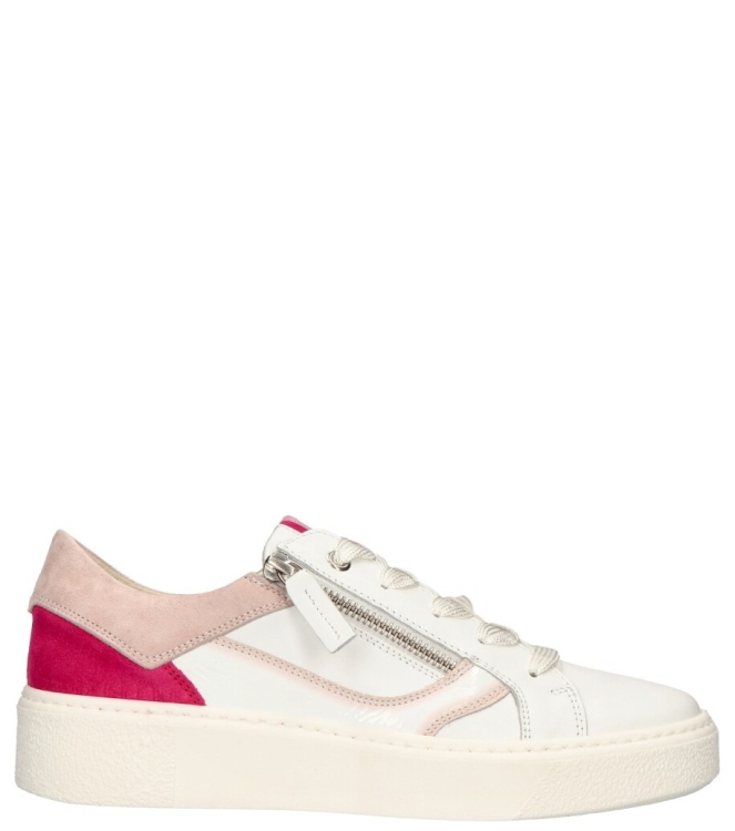 DL-Sport DL-Sport sneaker <span>6210 versione 03</span> Vitello Bianco/ Velour Fuxia DL-Sport sneaker <span>6210 versione 03</span> 6210 versione 03 wit - www.bremmerschoenen.pro - Bremmer Schoenen