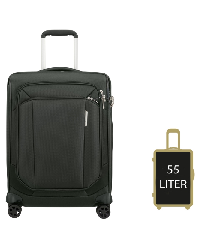 Samsonite Trolley <span>143325 1339 Respark Spinner 55</span> 143325 1339 Respark Spinner 55 groen - www.bremmerschoenen.pro - Bremmer Schoenen