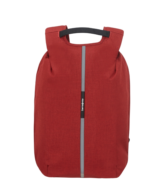Samsonite rugtas met laptopvak <span>128822 1361 Securipak Laptop Backpack</span> 128822 1361 Securipak Laptop Backpack rood - www.bremmerschoenen.pro - Bremmer Schoenen