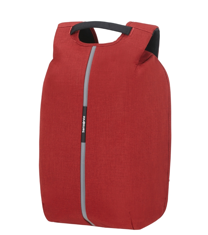 Samsonite rugtas met laptopvak <span>128822 1361 Securipak Laptop Backpack</span> 128822 1361 Securipak Laptop Backpack rood - www.bremmerschoenen.pro - Bremmer Schoenen